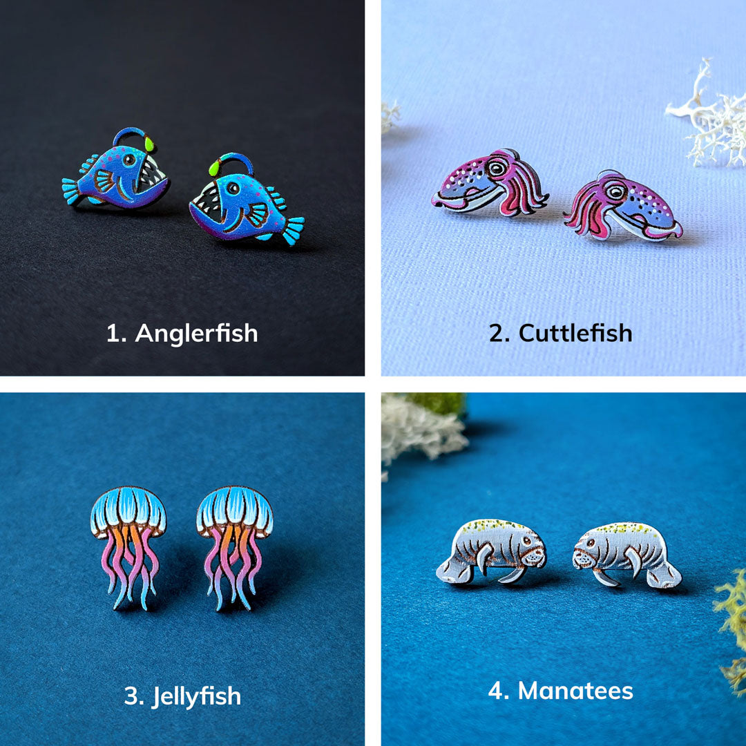 Build-Your-Own Ocean Lovers Stud Set - Studs