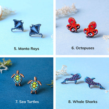 Build-Your-Own Ocean Lovers Stud Set - Studs