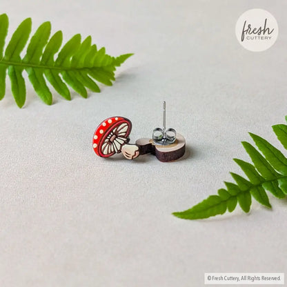 Amanita Mushroom Studs Studs