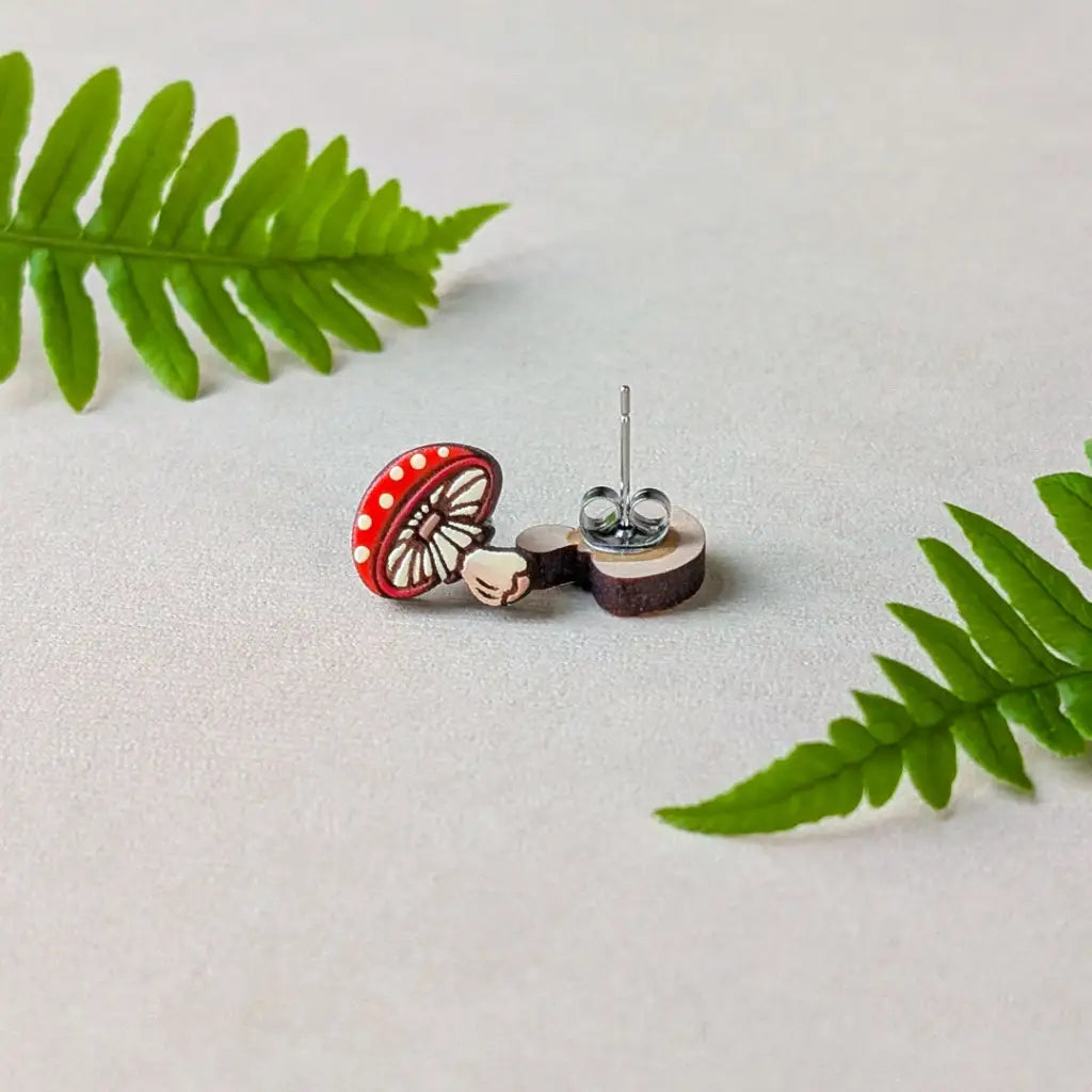 Amanita Mushroom Studs Studs