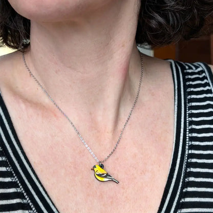 American Goldfinch Necklace Necklaces