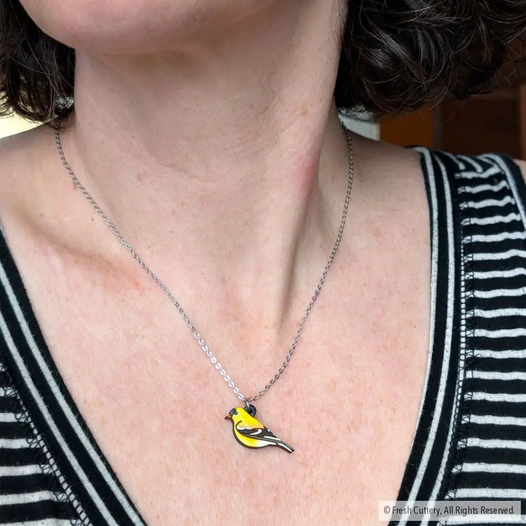 American Goldfinch Necklace Necklaces