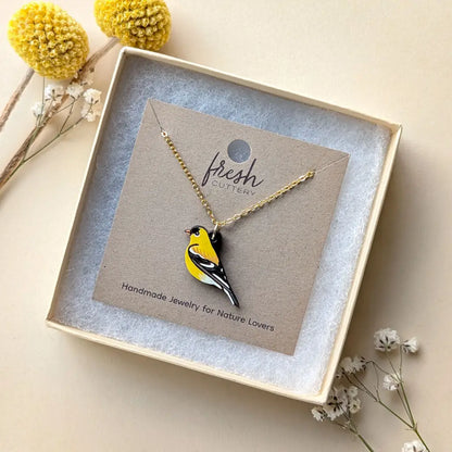 American Goldfinch Necklace Necklaces