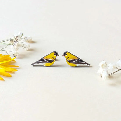 American Goldfinch Studs Studs