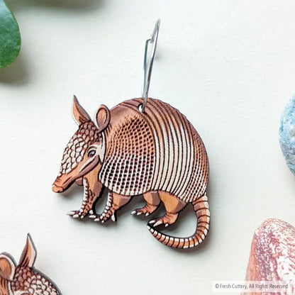 Armadillo Earrings Dangle and Drop Earrings