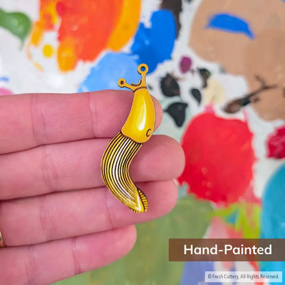 Banana Slug Earrings - Dangle and Drop Earrings