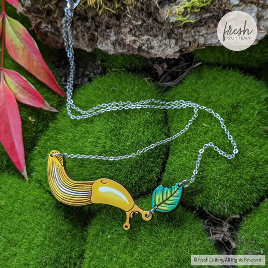 Banana Slug Necklace Necklaces