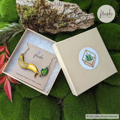 Banana Slug Necklace Necklaces