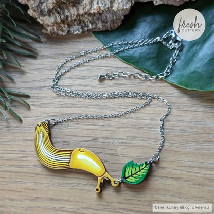 Banana Slug Necklace Necklaces