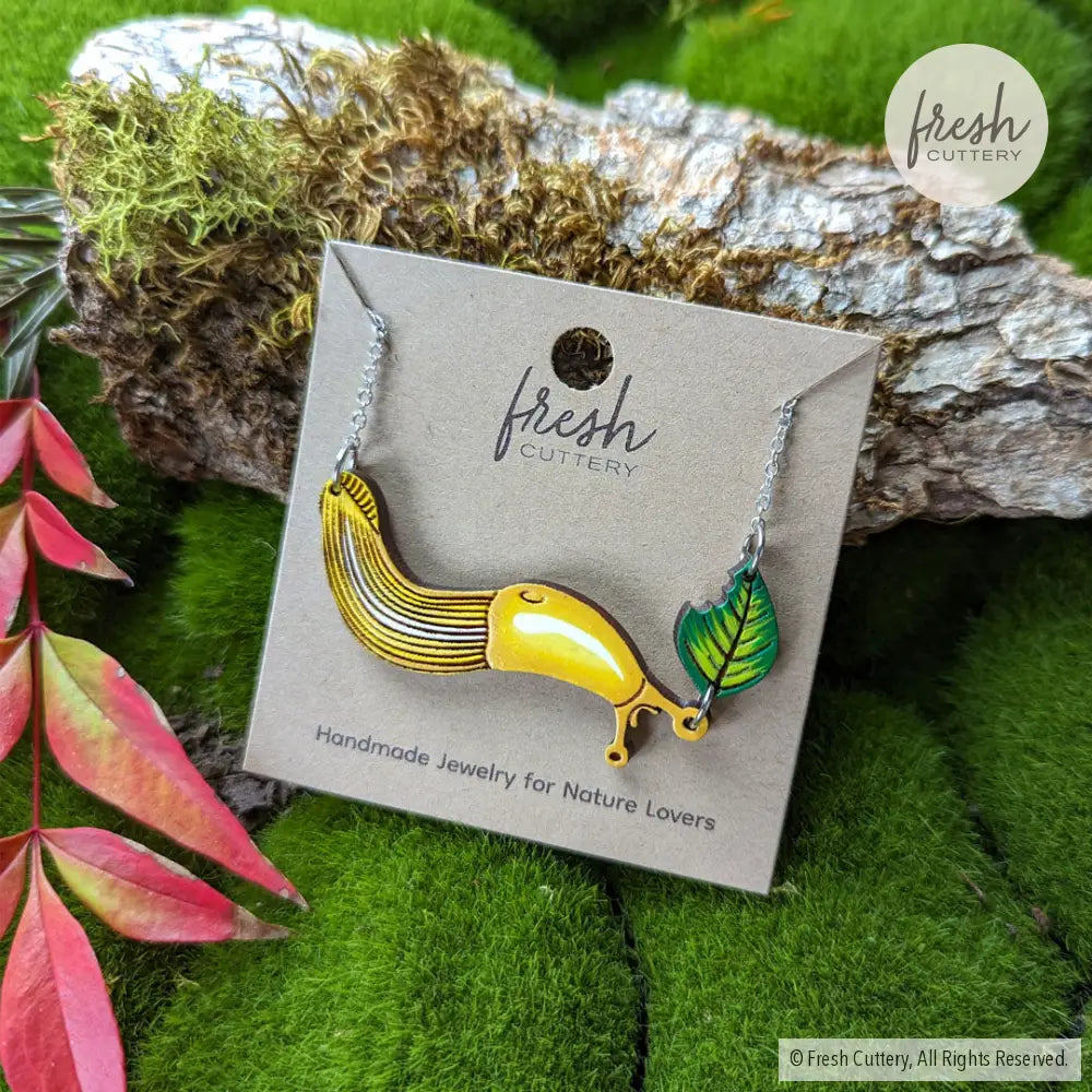 Banana Slug Necklace Necklaces