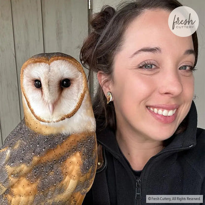 Barn Owl Studs
