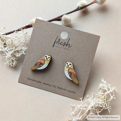 Barn Owl Studs Studs