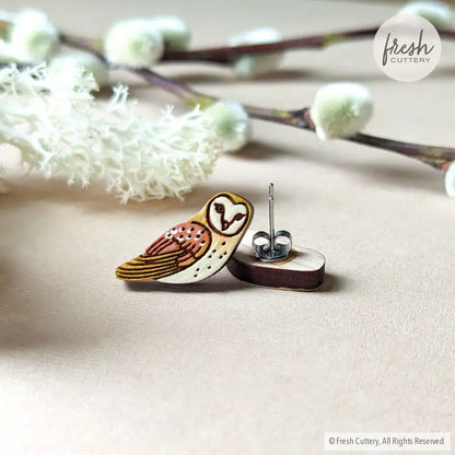 Barn Owl Studs