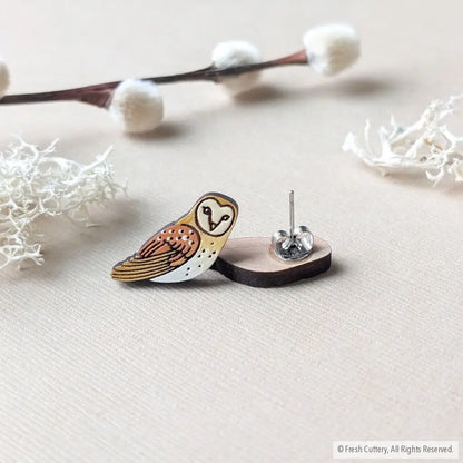 Barn Owl Studs Studs