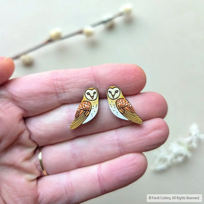 Barn Owl Studs Studs