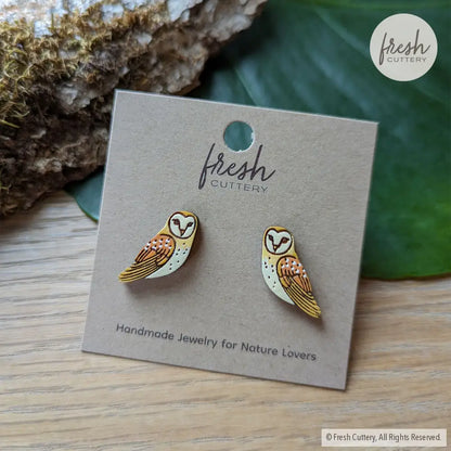 Barn Owl Studs