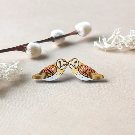 Barn Owl Studs Studs
