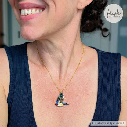 Barn Swallow Necklace Necklaces