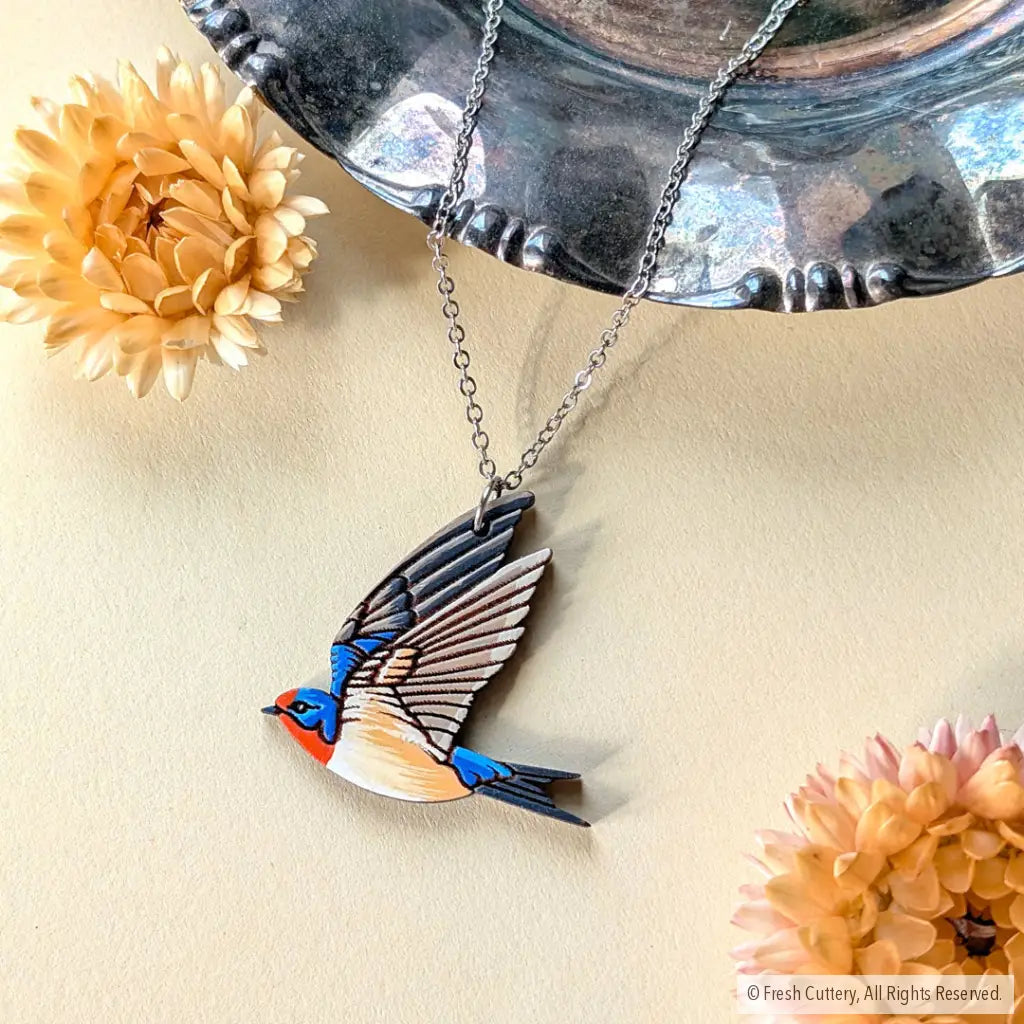 Barn Swallow Necklace Necklaces