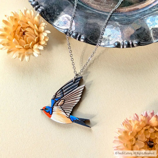 Barn Swallow Necklace Necklaces