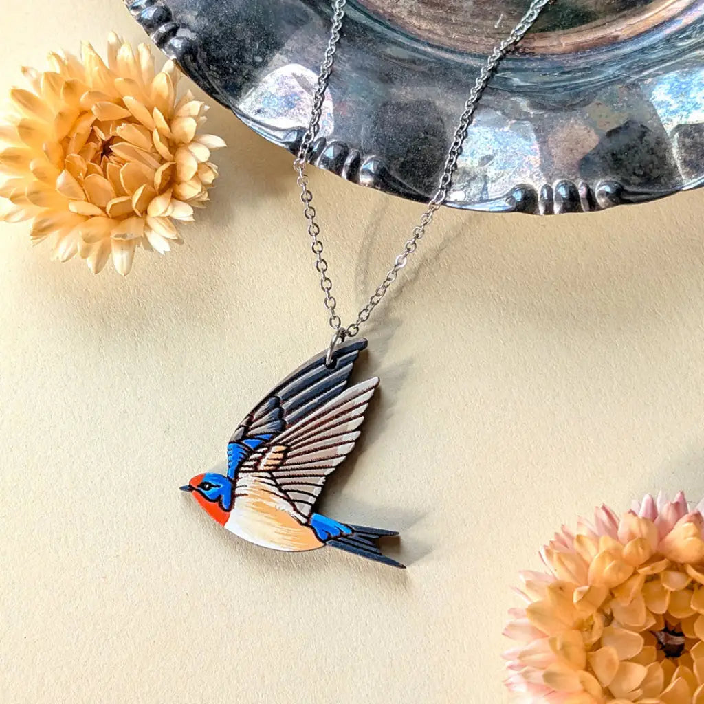 Barn Swallow Necklace Necklaces
