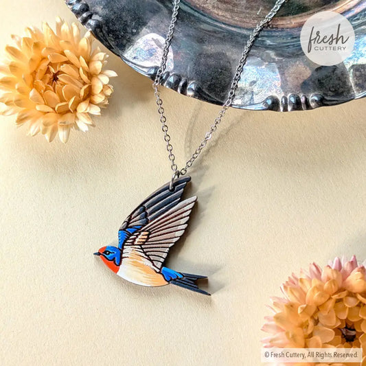 Barn Swallow Necklace Necklaces