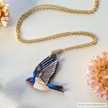 Barn Swallow Necklace Necklaces