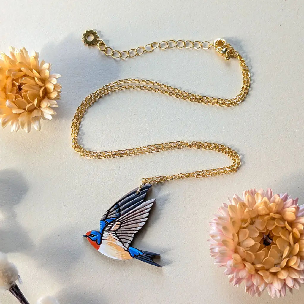 Barn Swallow Necklace Necklaces