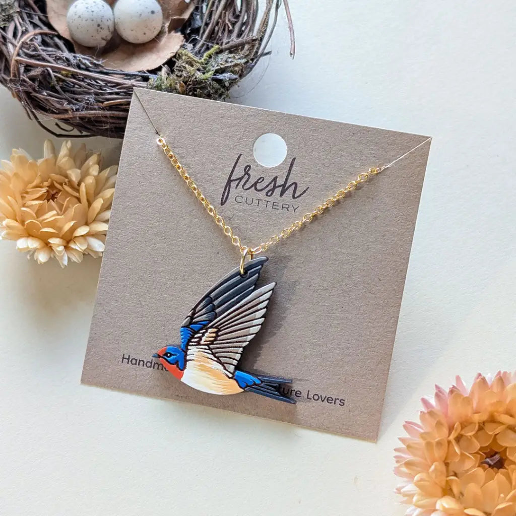 Barn Swallow Necklace Necklaces