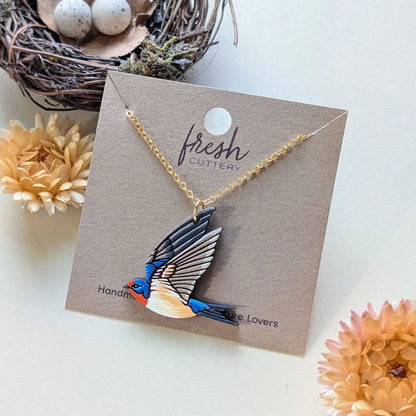 Barn Swallow Necklace Necklaces