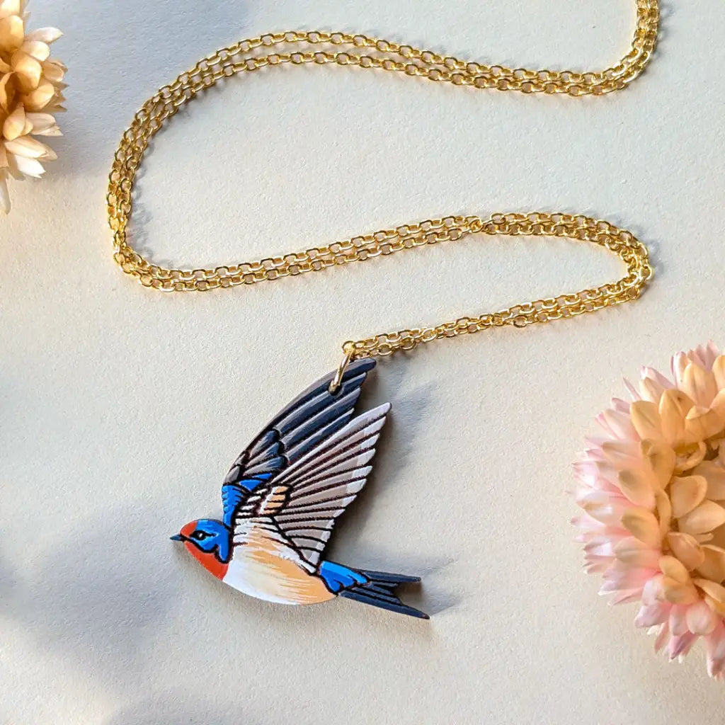 Barn Swallow Necklace Necklaces