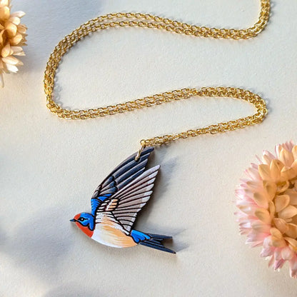 Barn Swallow Necklace Necklaces