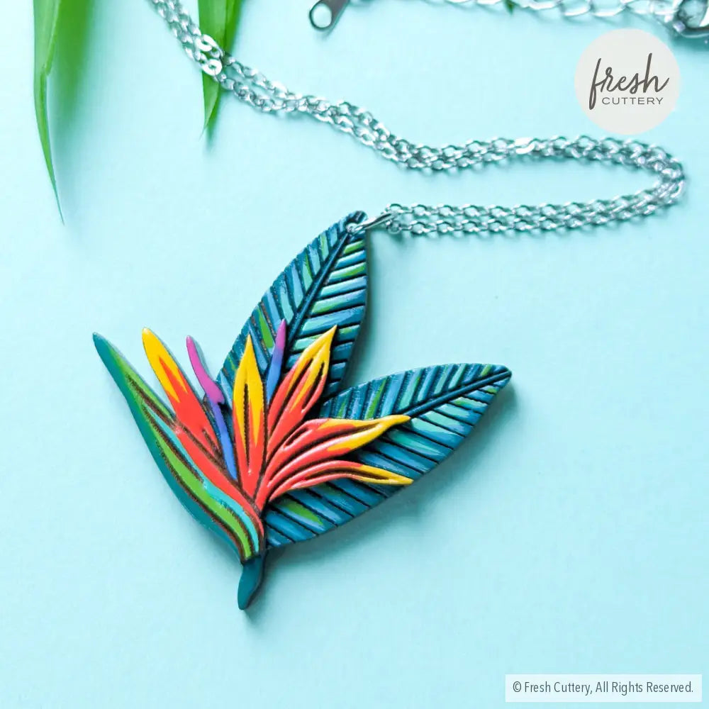 Bird Of Paradise Necklace Necklaces