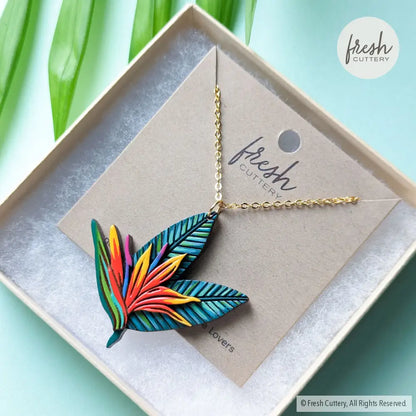 Bird Of Paradise Necklace Necklaces