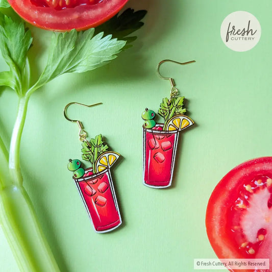 Bloody Mary Earrings Dangle And Drop