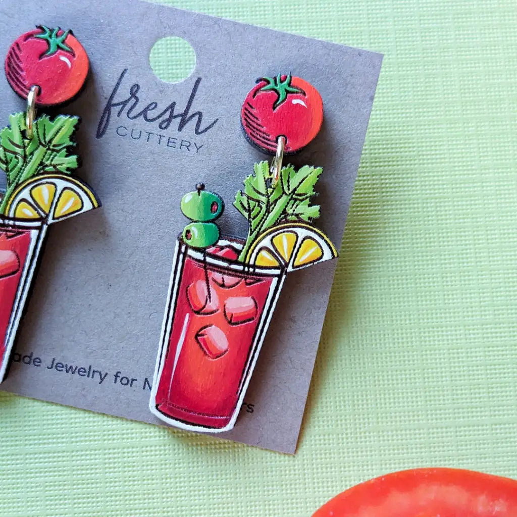 Bloody Mary Earrings Dangle And Drop