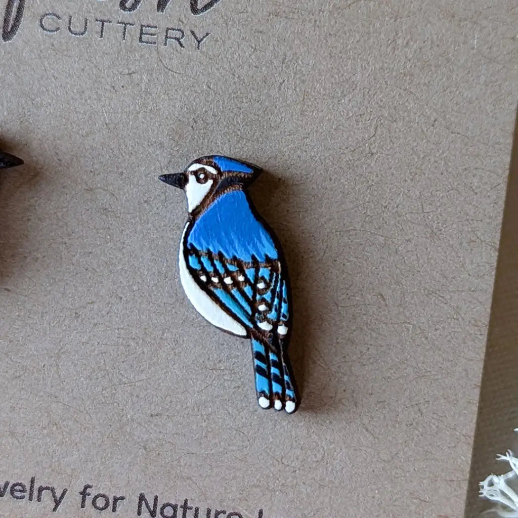 Blue Jay Studs