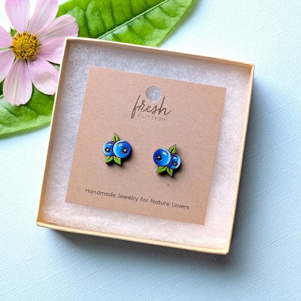 Blueberry Studs Studs