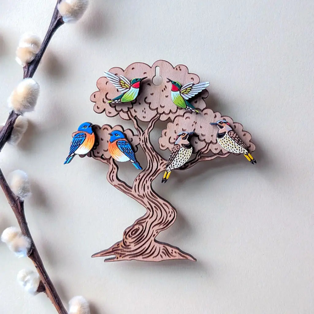 Build-Your-Own Bird Lovers Set Studs