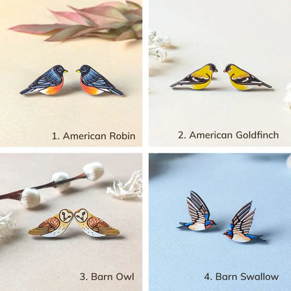 Build-Your-Own Bird Lovers Set Studs