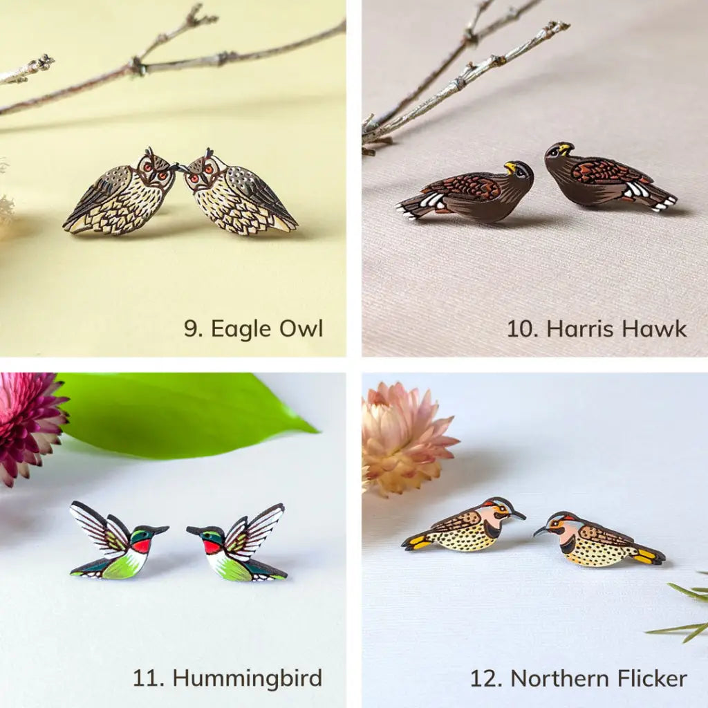 Build-Your-Own Bird Lovers Set Studs