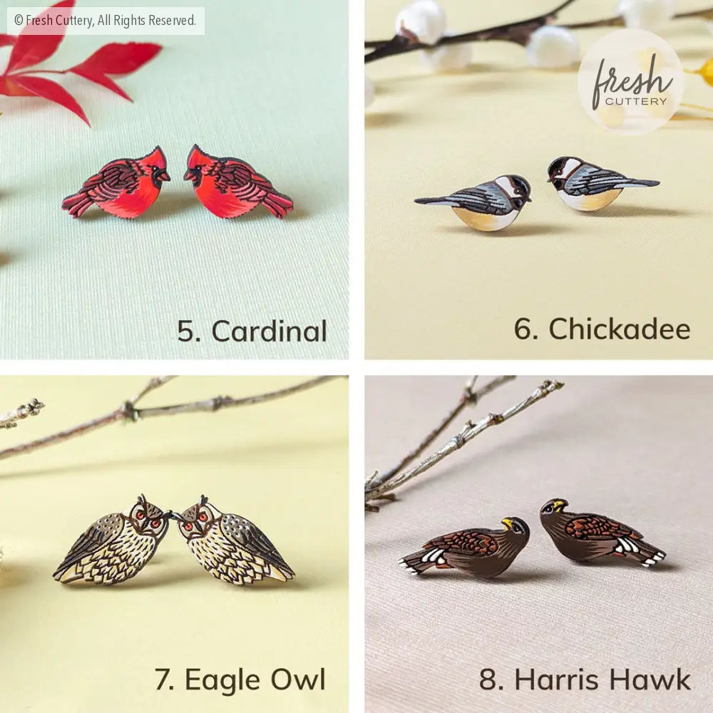 Build-Your-Own Bird Lovers Set Studs