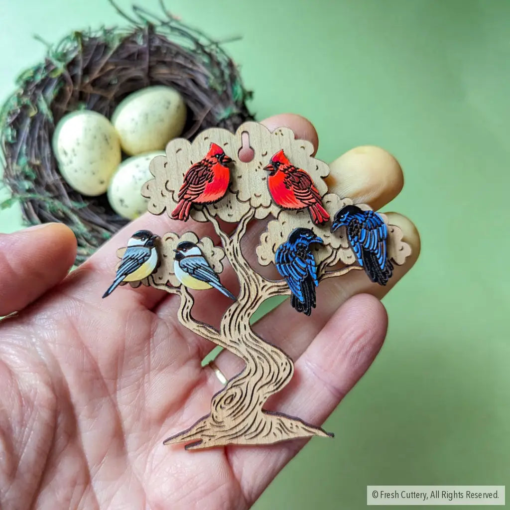 Build-Your-Own Bird Lovers Set Studs