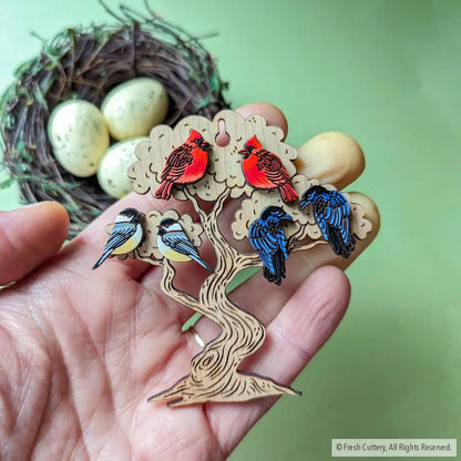 Build-Your-Own Bird Lovers Set Studs