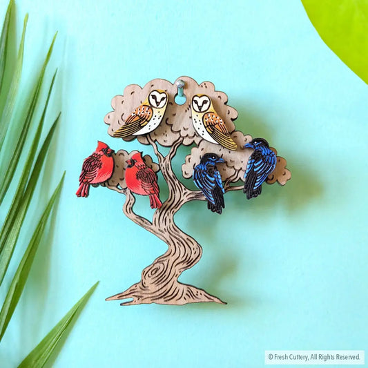 Build-Your-Own Bird Lovers Set Studs