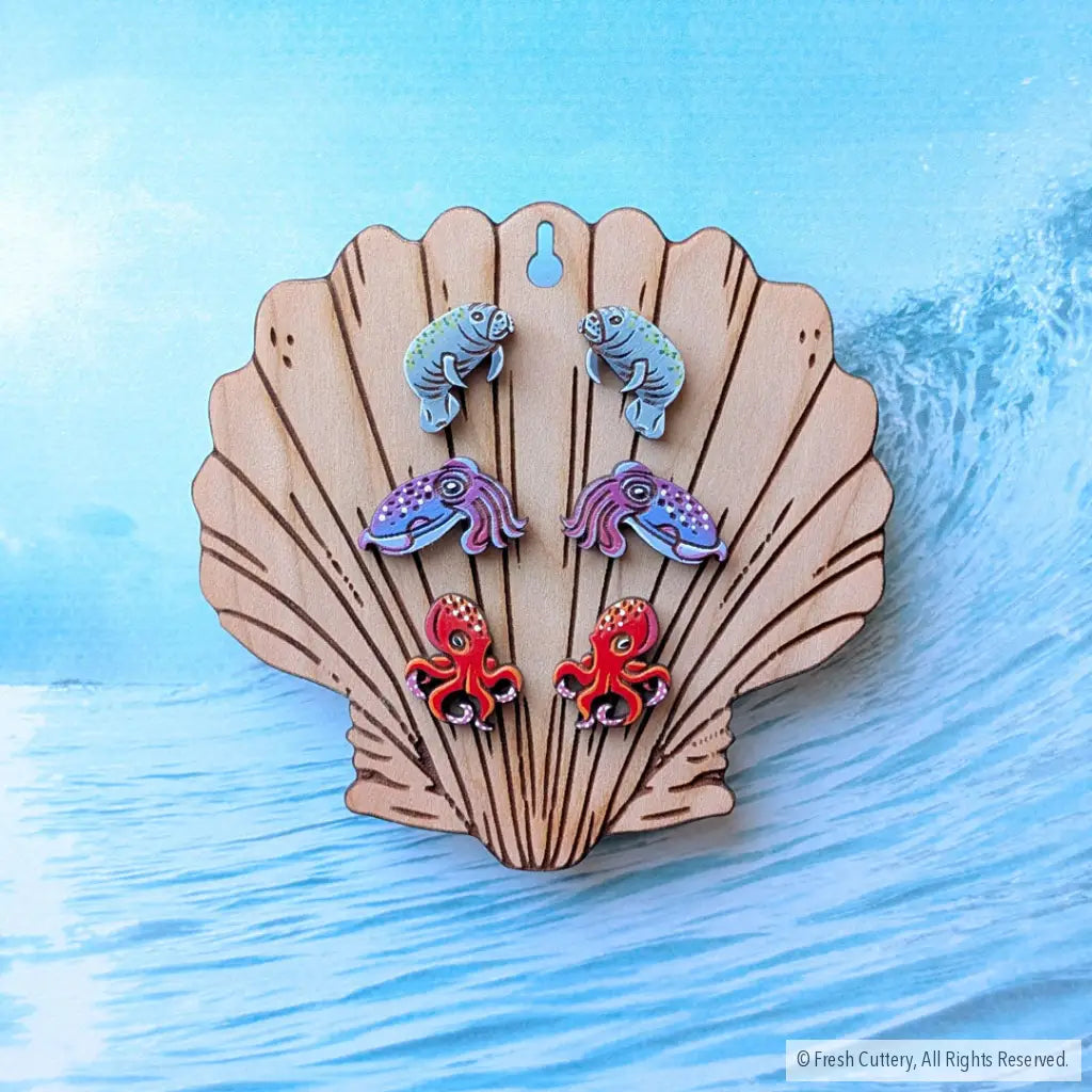 Build-Your-Own Ocean Lovers Stud Set - Studs