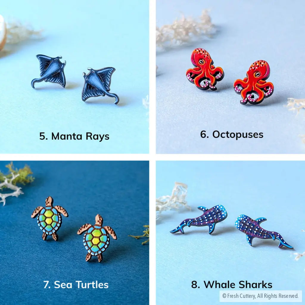 Build-Your-Own Ocean Lovers Stud Set - Studs