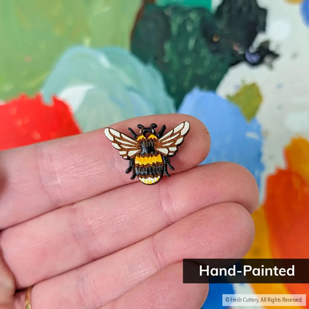 Bumblebee Earrings - Dangle and Drop Earrings