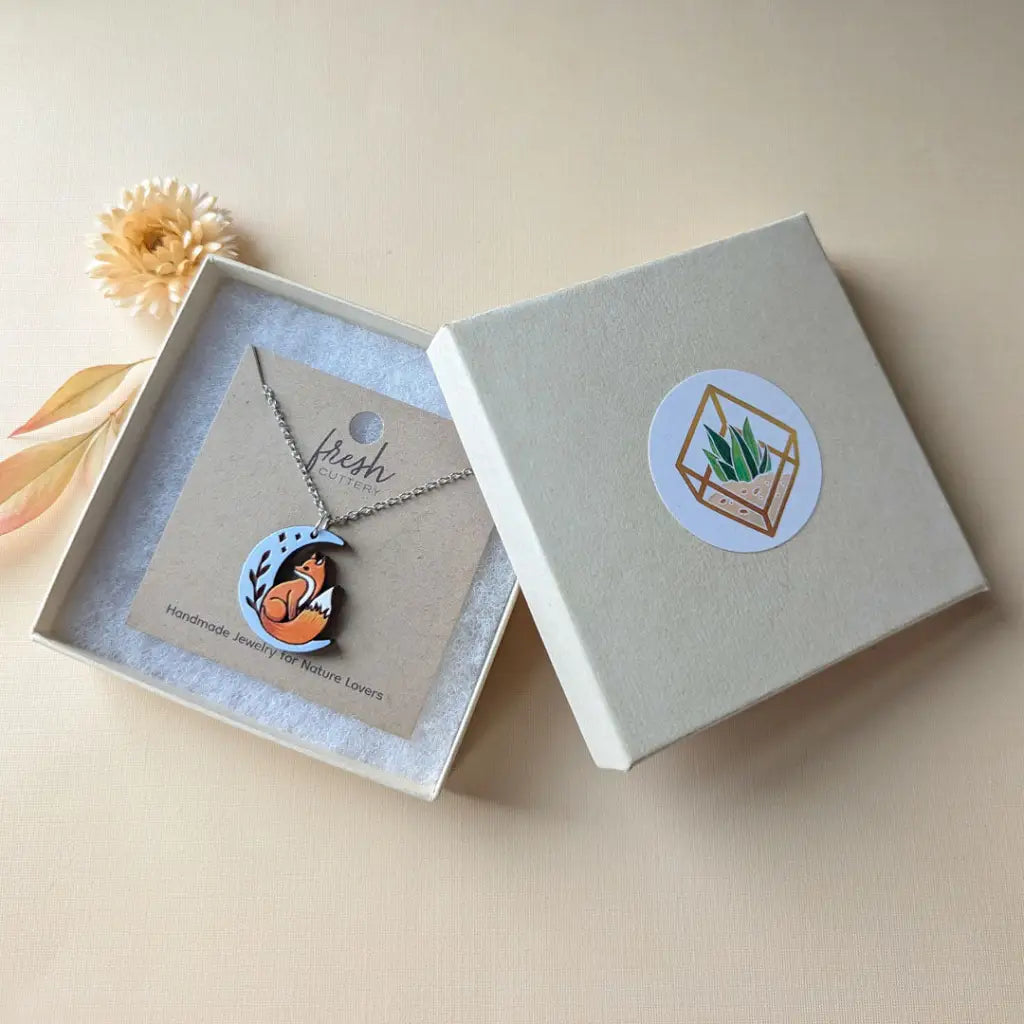 Celestial Fox Necklace Necklaces