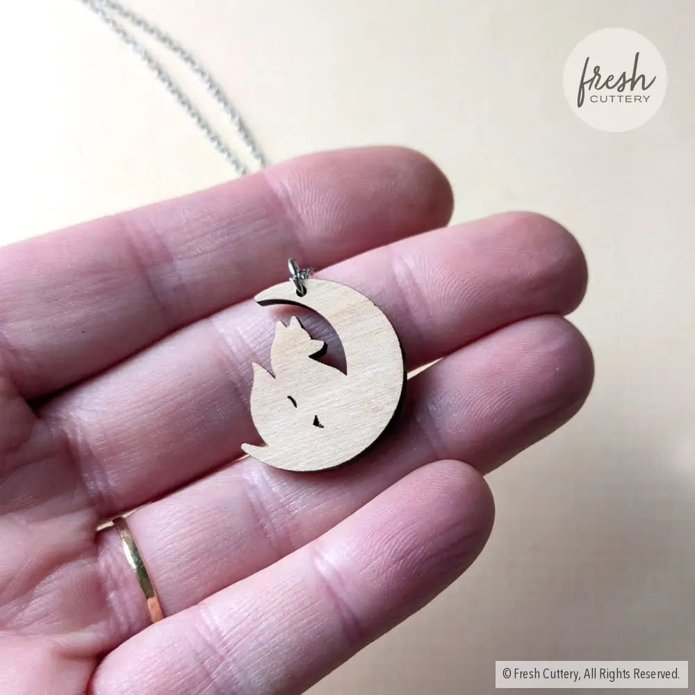 Celestial Fox Necklace Necklaces